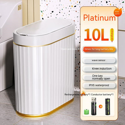 Household Large Intelligent Induction Type Garbage Bin With Lid