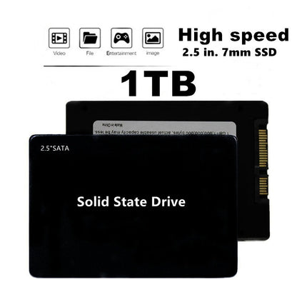 Disque SSD haute vitesse 2,5 pouces, 1 To, pour ordinateur de bureau