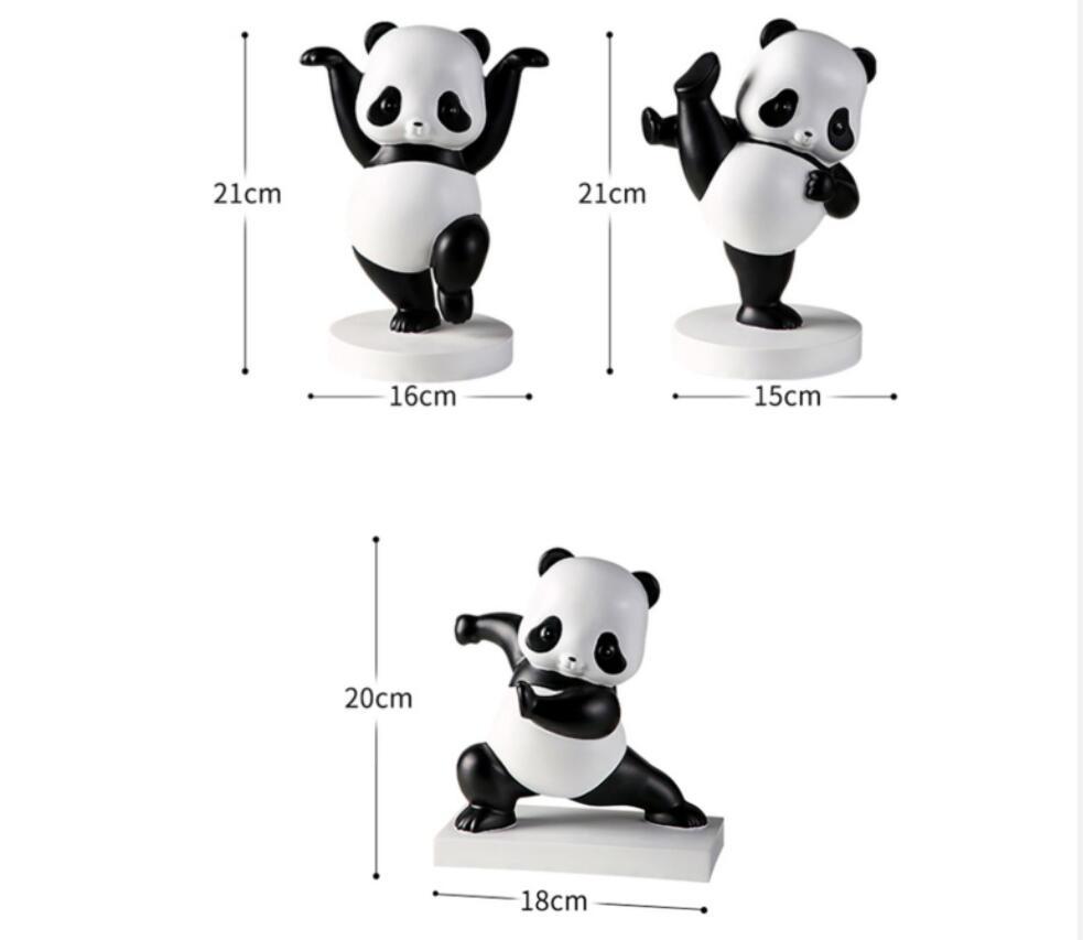 Panda Decoration Home Ornament Living Room