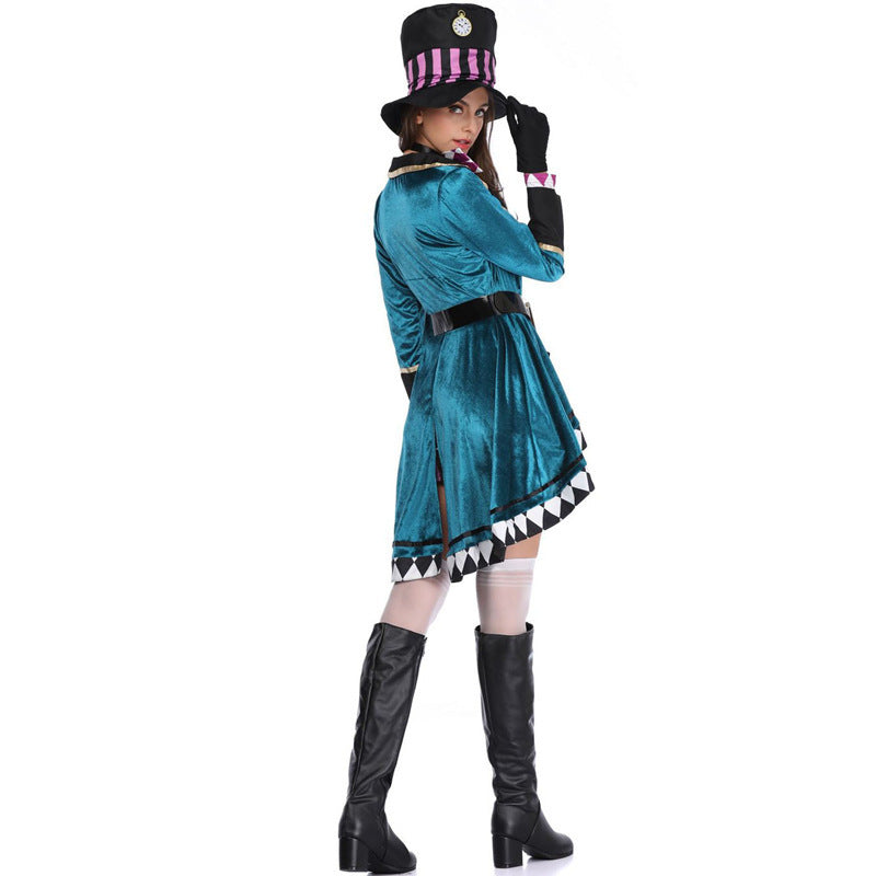 Costume de magicien avec chapeau d'Halloween