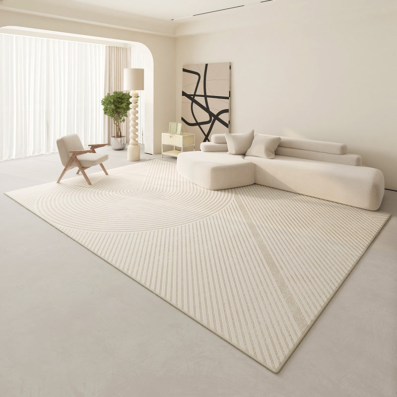 Tapis de Table basse de salon, tapis de Style crème Simple et léger pour ménage de luxe