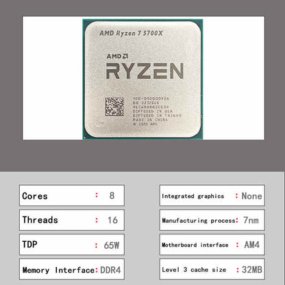 Carte mère 5700X TUF B550M PLUS WIFI II, processeur AM4