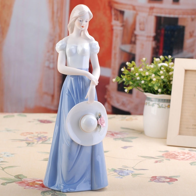 Ceramic Doll Modern Home Decoration Handicraft