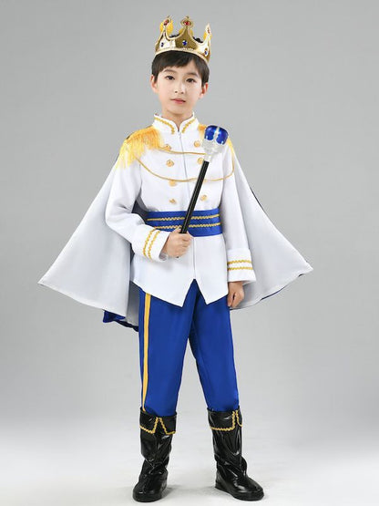 Prince Costume Children's Halloween King Cosplay Dress Up