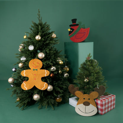 Stylish Character Christmas Gingerbread Man Decoration