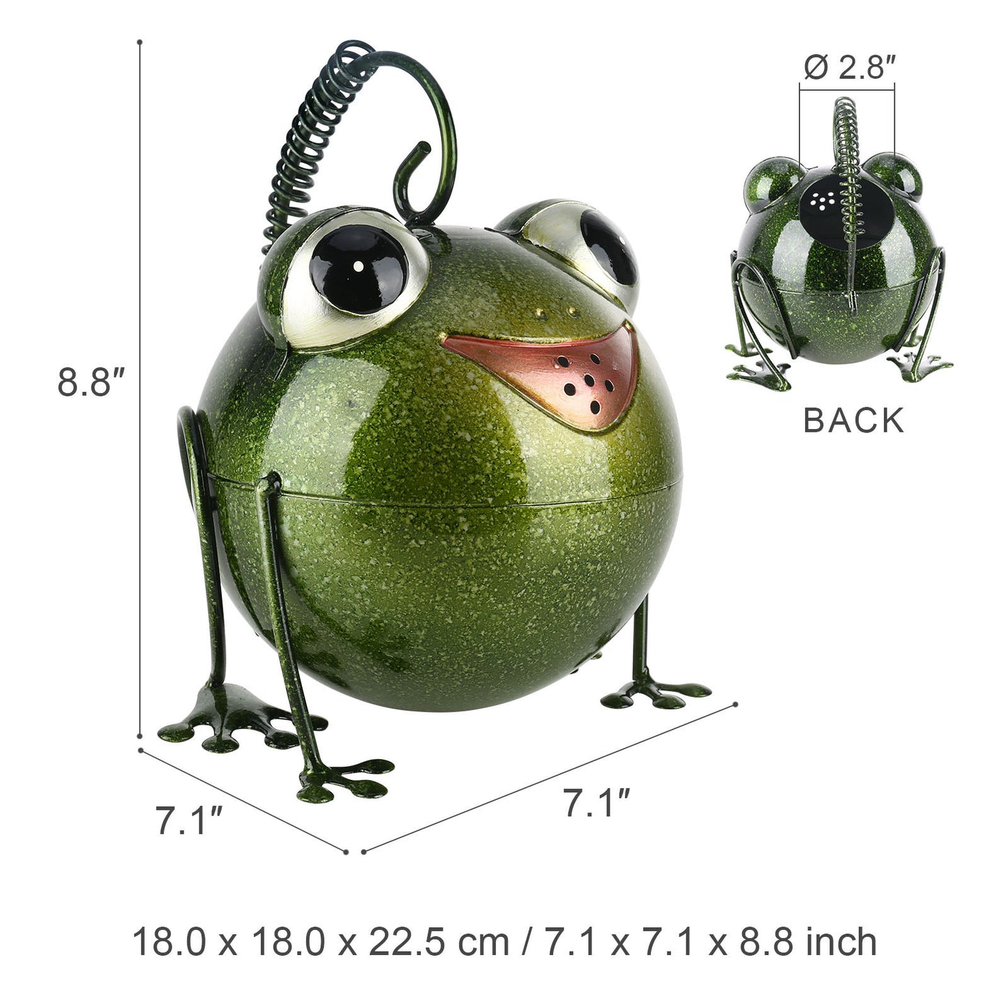 Creative Cartoon Iron Frog Watering Pot Creative Home Decoration