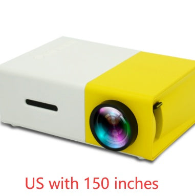 Projecteur Portable 3D Hd Led, cinéma maison, HDMI, Audio Usb, Mini projecteur Yg300