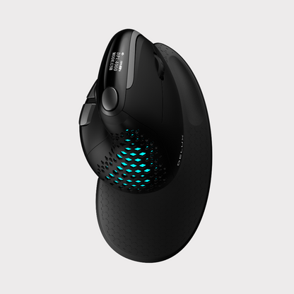 Souris ergonomique rechargeable Bluetooth à trois modes avec molette M618XSD