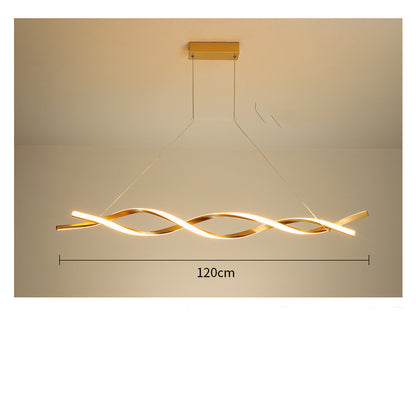 Lustre de Bar avant de vin de luxe, lumière créative minimaliste moderne