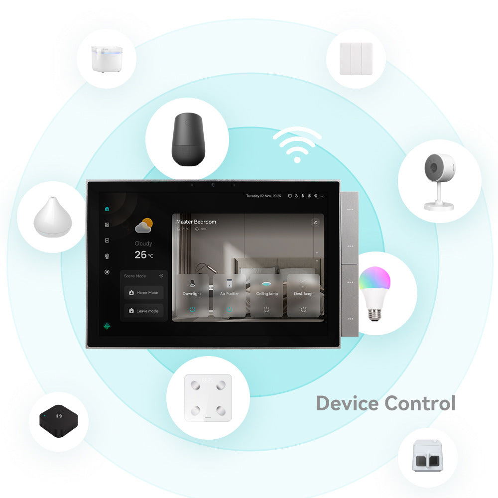 Pantalla de control central del host de Smart Home Gateway de 10 pulgadas